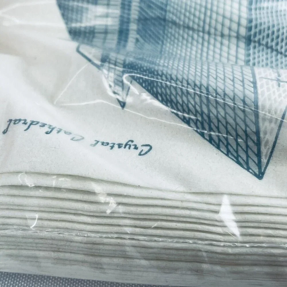 Crystal Cathedral Now Christ Vintage Unopened Package 20 Luncheon Paper Napkins